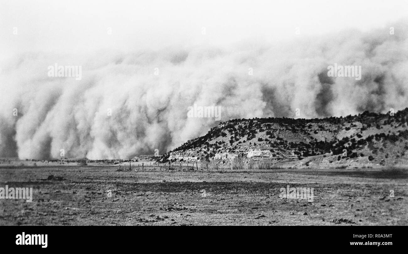 Staubsturm, Baca County, Colorado, USA, J.H. Bezirk, Farm Security Administration, 14. April 1935 Stockfoto