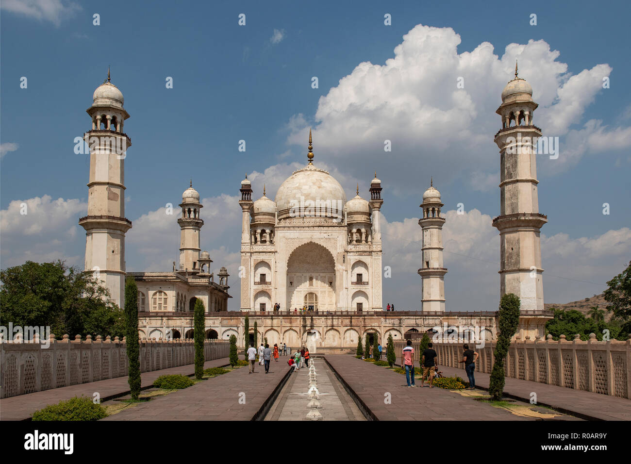 Bibi-Ka Maqbara, Aurangabad, Maharashtra, Indien Stockfoto