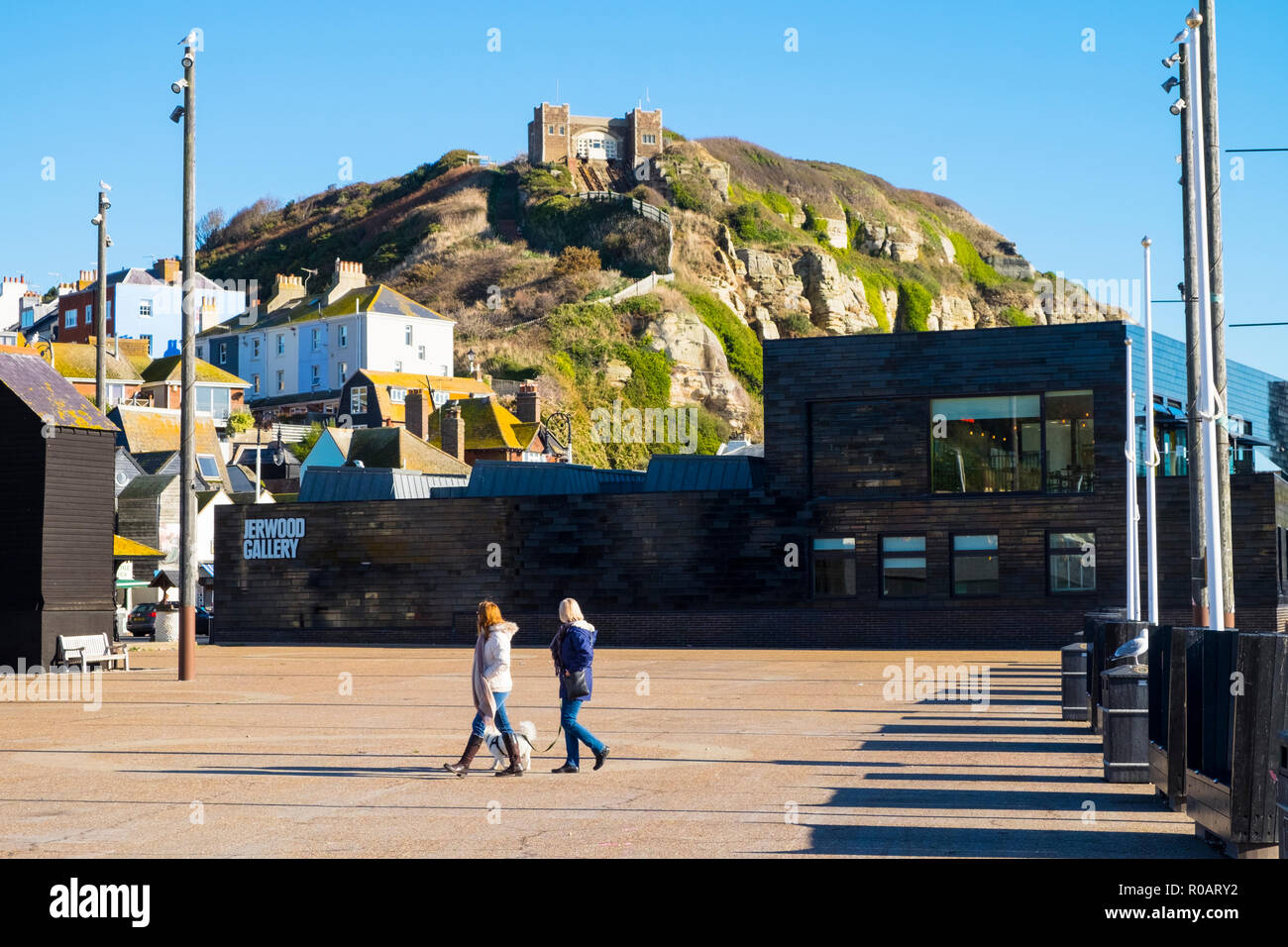 Jerwood Galerie, Hastings, East Sussex, Großbritannien Stockfoto