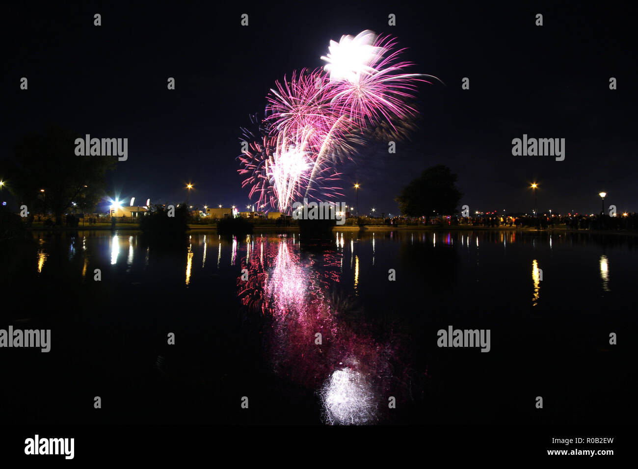 Lagerfeuer Nacht Feuerwerk, London, England 2018 Stockfoto