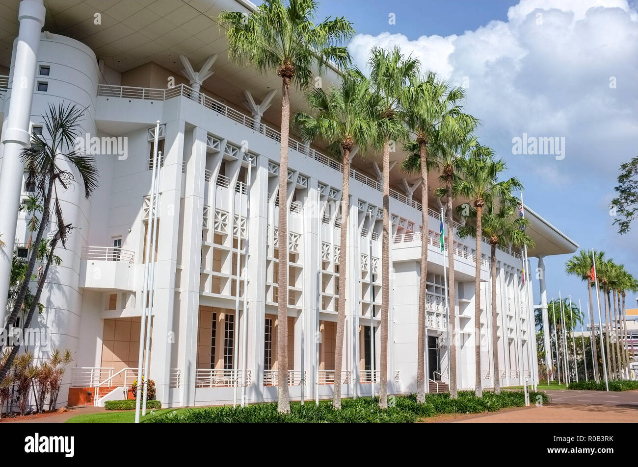 Das Parlament des Northern Territory von Australien in Darwin City, N.T Australien. Stockfoto