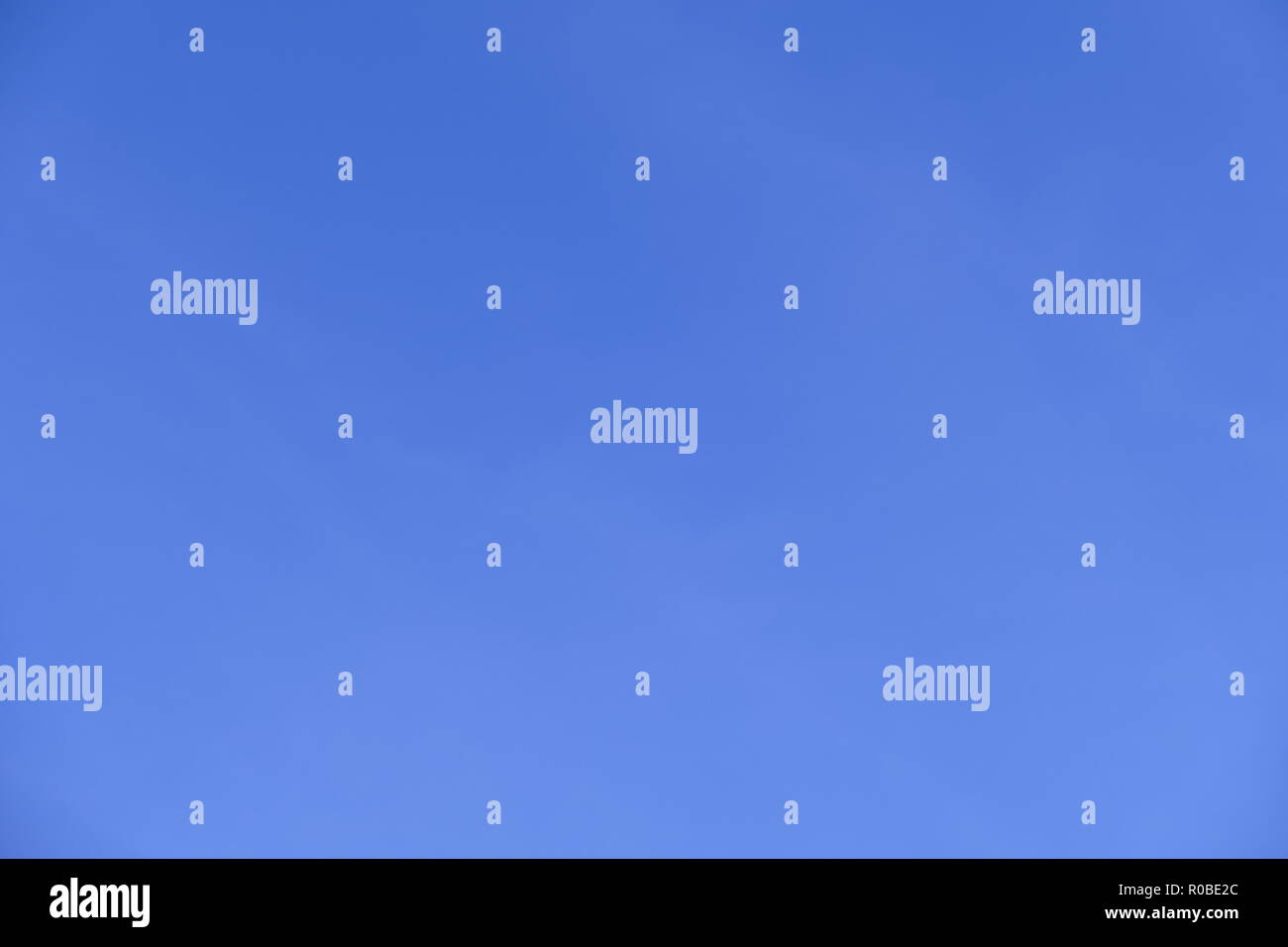 Blauer Himmel, blaue Farbe, Hintergrundbild Stockfoto