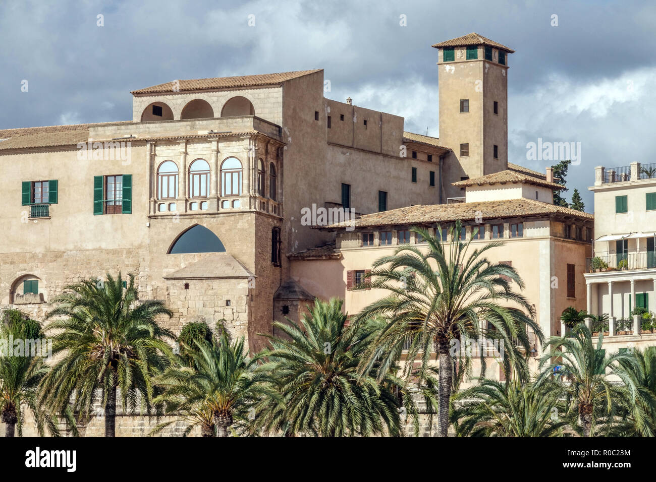 Museu diocesa Palma de Mallorca, Spanien Stockfoto