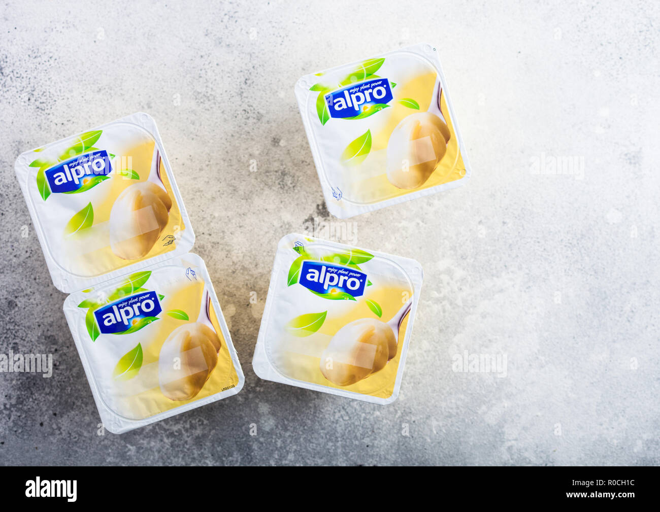 LONDON, Großbritannien 01 November, 2018 Pack von Velvet Vanille