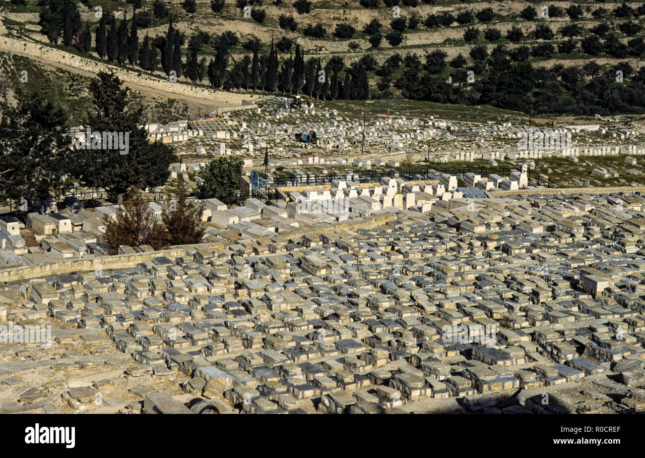 Ölberg. Jerusalem Stockfoto