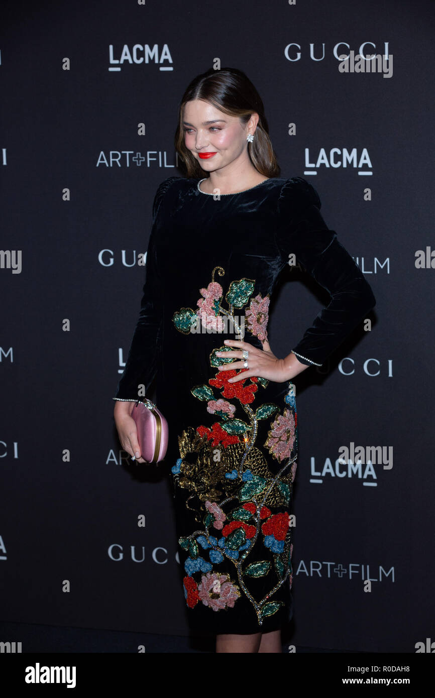 Los Angeles, USA. 3. November, 2018. Miranda Kerr besucht die 2018 LACMA Kunst Film Gala at LACMA am 3. November in Los Angeles, Kalifornien 2018. Credit: Foto Access/Alamy leben Nachrichten Stockfoto