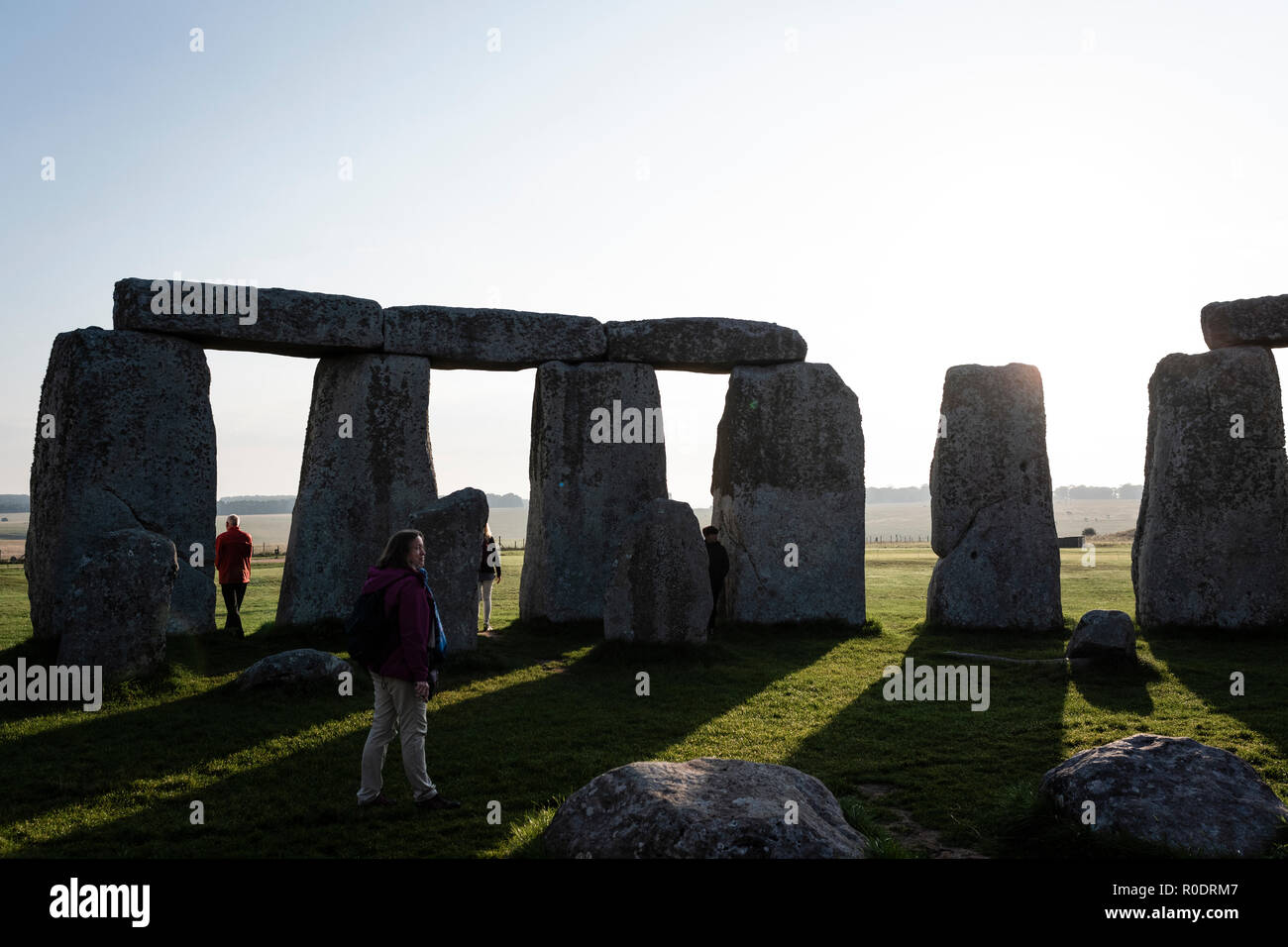 Stonehenge im Morgen Stockfoto