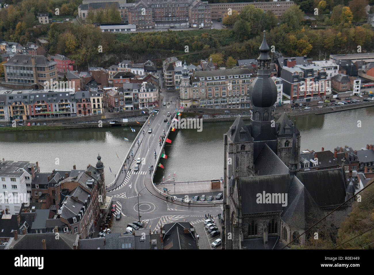 Dinant, Belgien Stockfoto