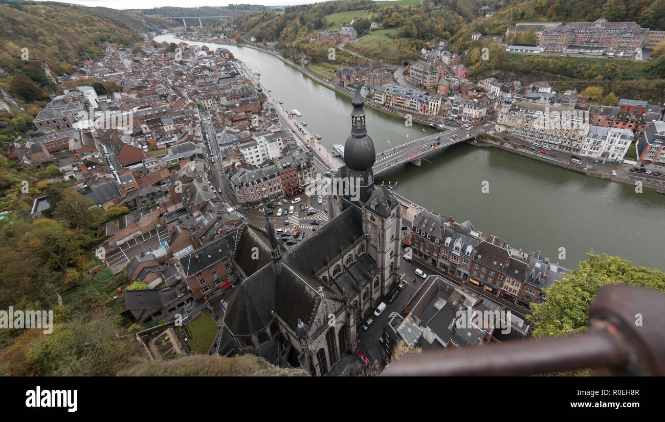Dinant, Belgien Stockfoto