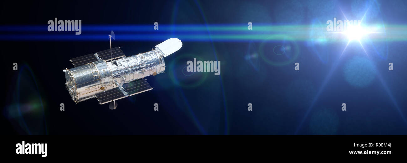 Hubble Space Teleskop beobachten ein Stern Stockfoto Hubble Space Teleskop beobachten ein Stern Stockfoto