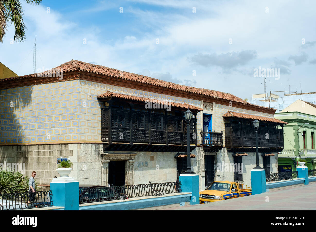 Museo Casa de Diego Velazquez, Santiago de Cuba, Kuba Stockfoto