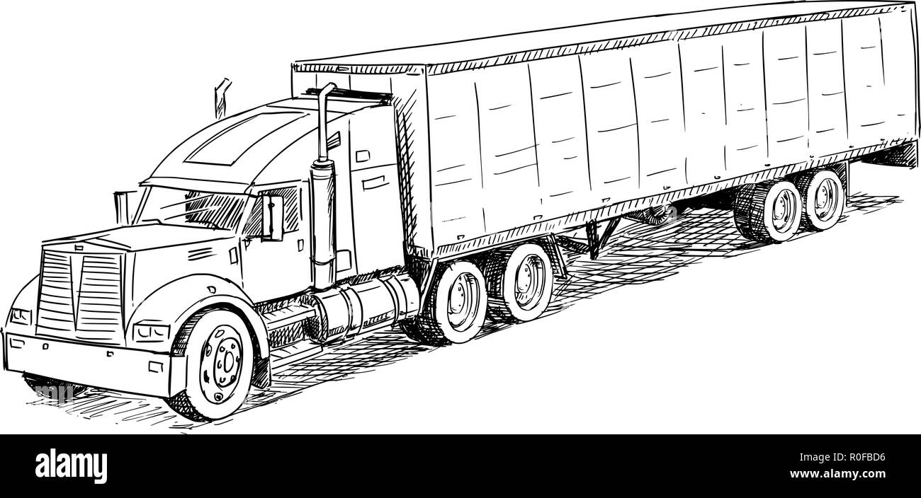 Vektor Zeichnung Abbildung des Staplers Stock Vektor