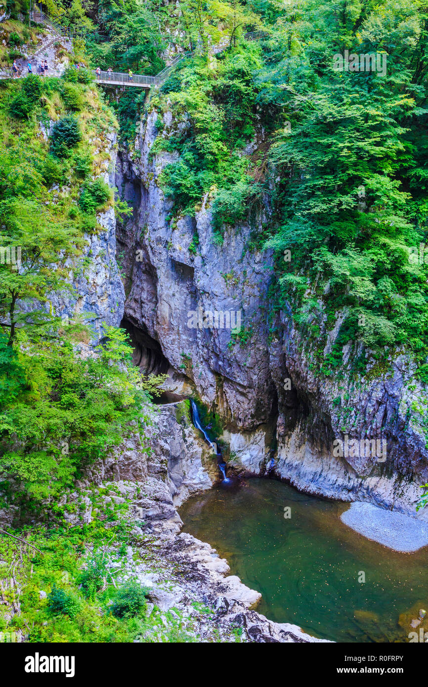 Karstlandschaft. Stockfoto