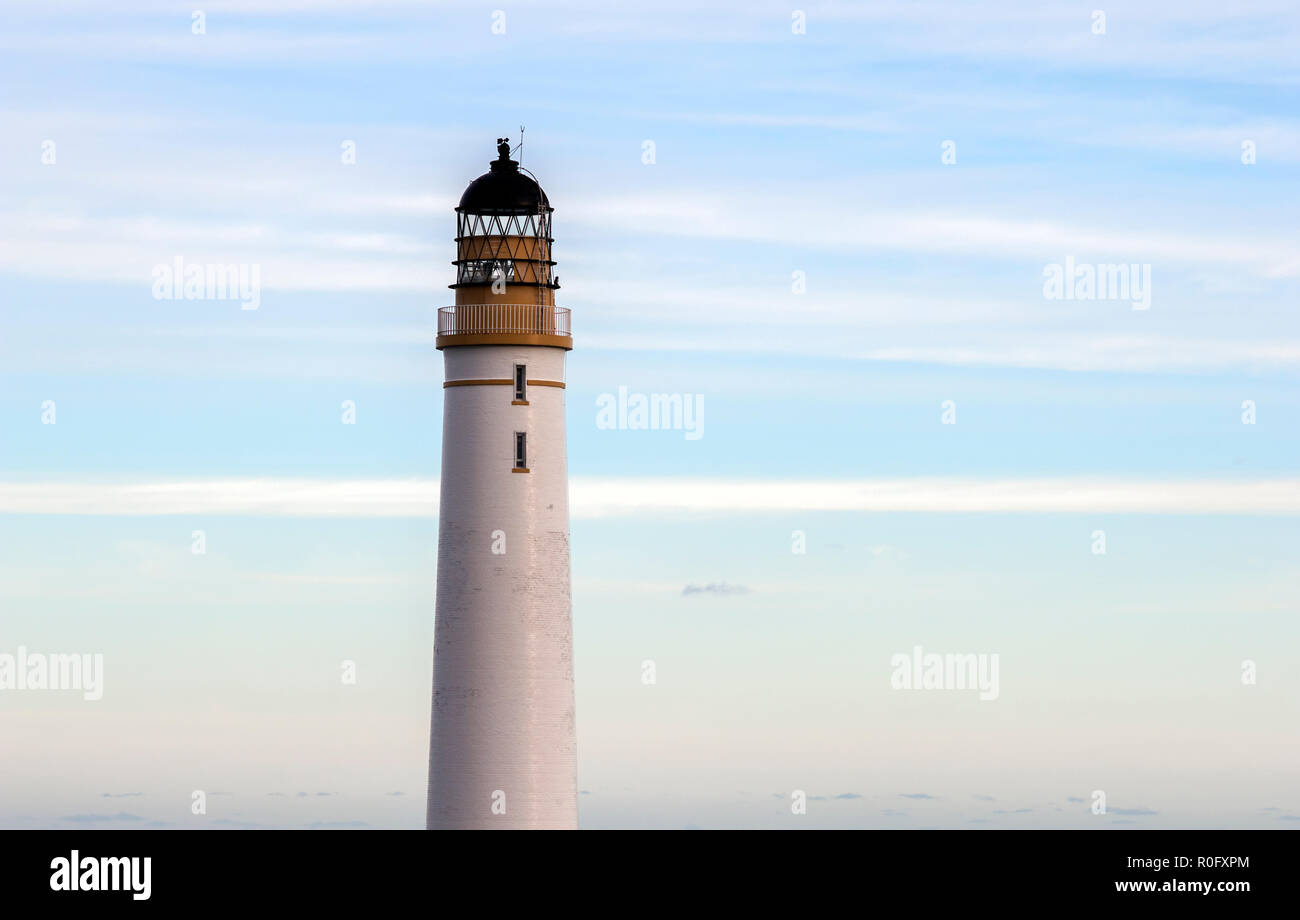 Ferryden Leuchtturm, Montrose, Angus, Schottland, Großbritannien Stockfoto