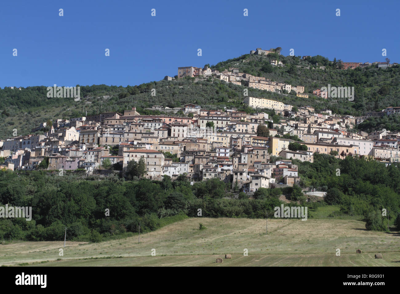 Alvito - Latium - Italien Stockfoto