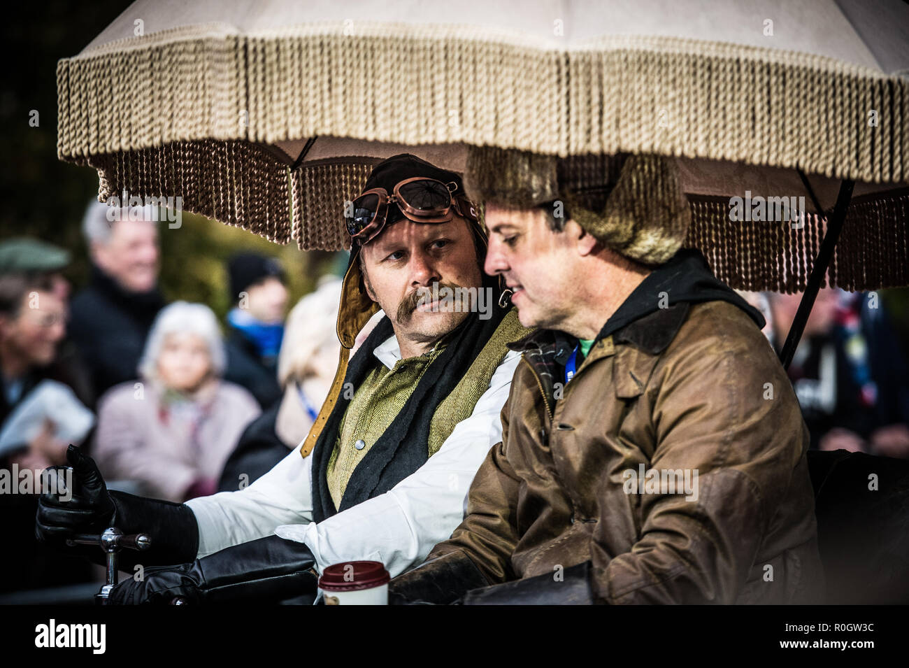 Bonhams London nach Brighton Veteran Car Run 2018 am Hyde Park Stockfoto