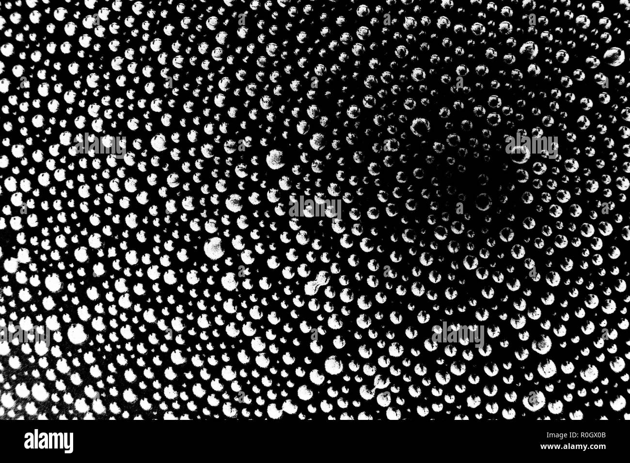 Schwarz und Weiß grunge Kreative trendy sprudelte Hintergrund oder Textur, entsättigt kontrastreiches Bild Stockfoto