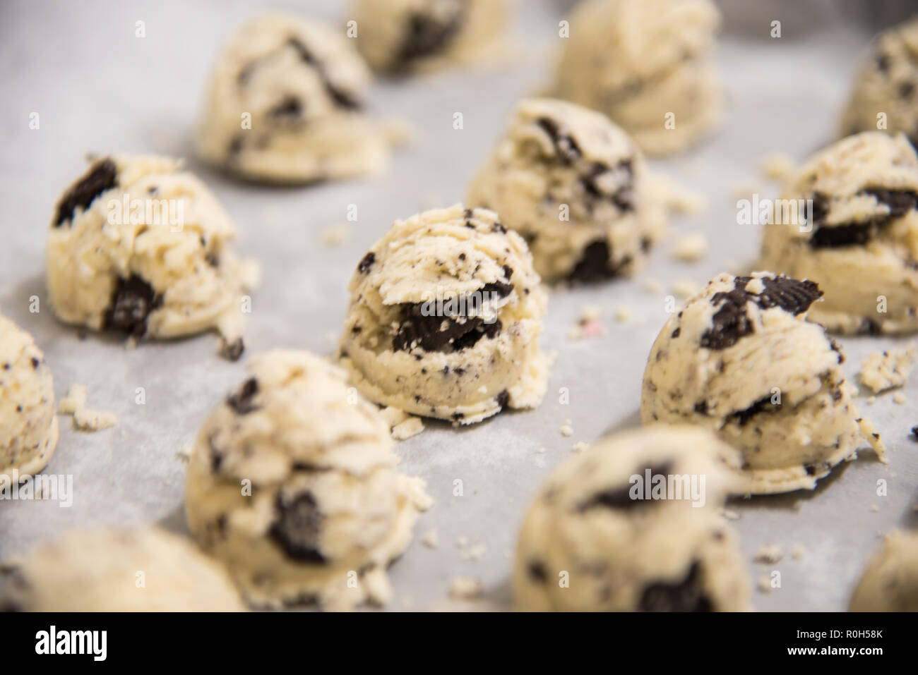 Cookies Eis hausgemacht. Stockfoto