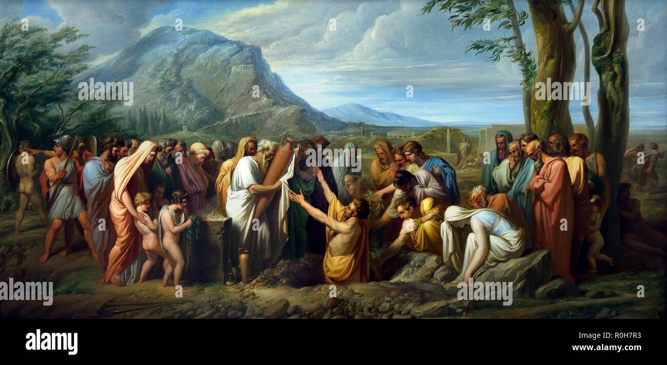 Themistocles war ein athenischer politiker Fotos und Bildmaterial in