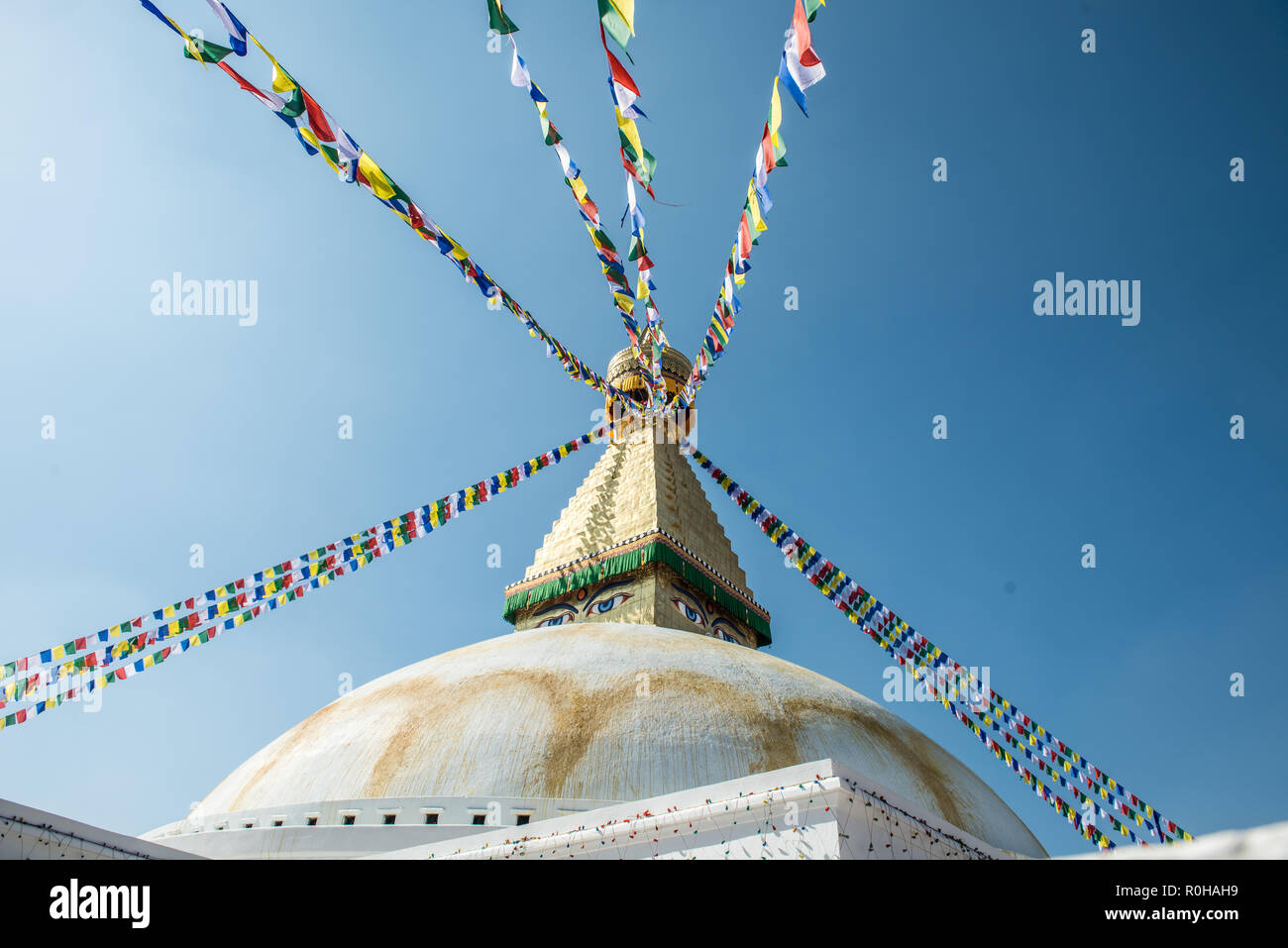 Boudhanath Stupa in Kathmandu-Nepal Stockfoto