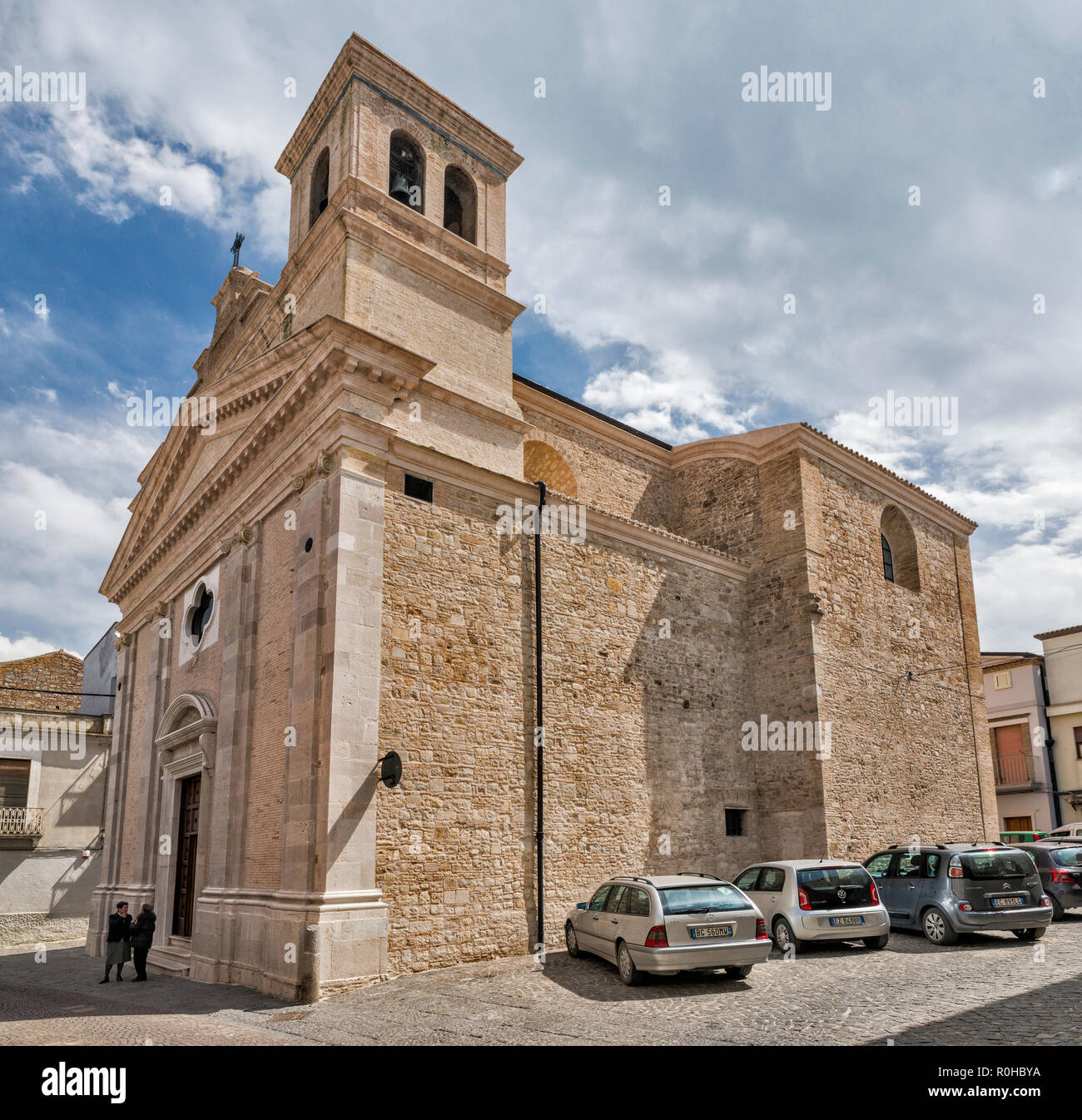 Kirche San Giovanni Battista, 18. Jahrhundert, Troia, Apulien, Italien Stockfoto