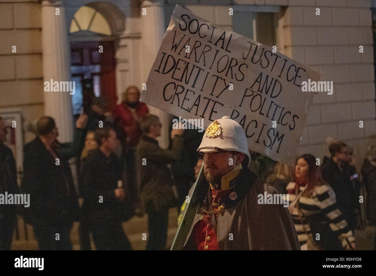 Lewes, England. 5. November 2018, Lewes Bonfire Night ist der größte 5. November feiern in der Welt, England. © Jason Richardson/Alamy leben Nachrichten Stockfoto