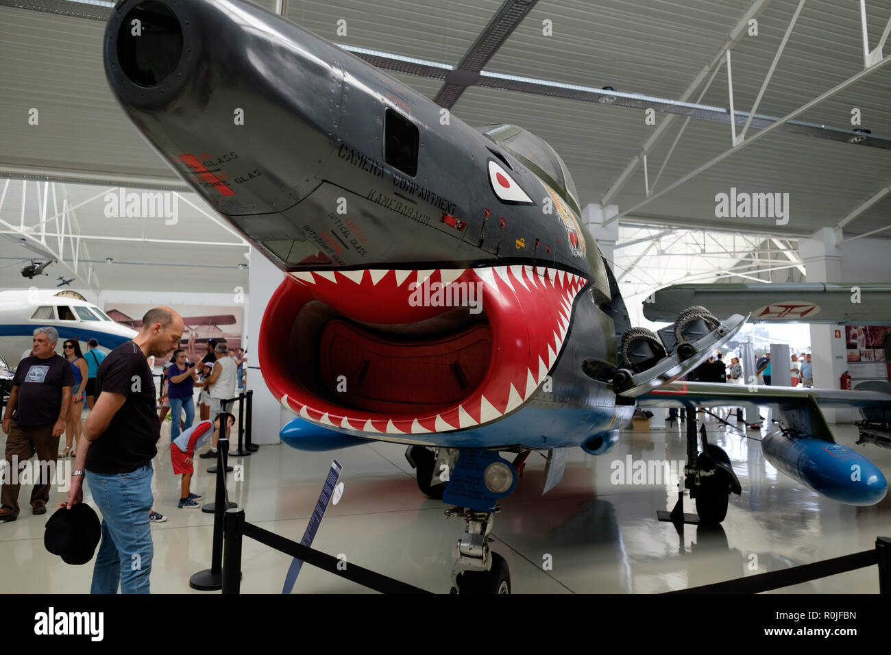 Die Air Museum - Museu do Ar-Aviation Museum der portugiesischen Luftwaffe in Sintra, Portugal, Europa Stockfoto