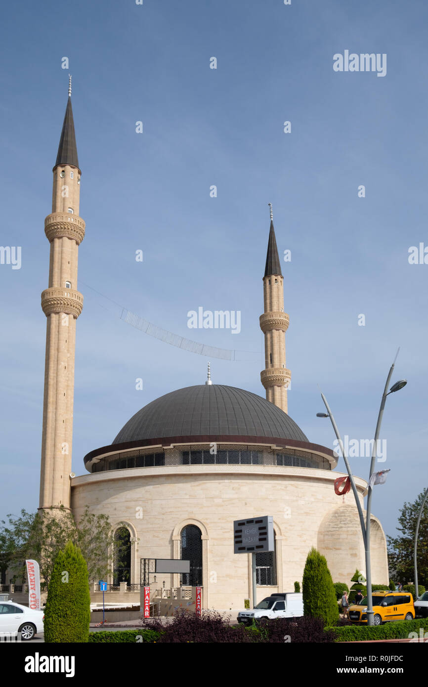 Huzur Cami islamische Moschee in Kemer, Provinz Antalya, Türkei Stockfoto