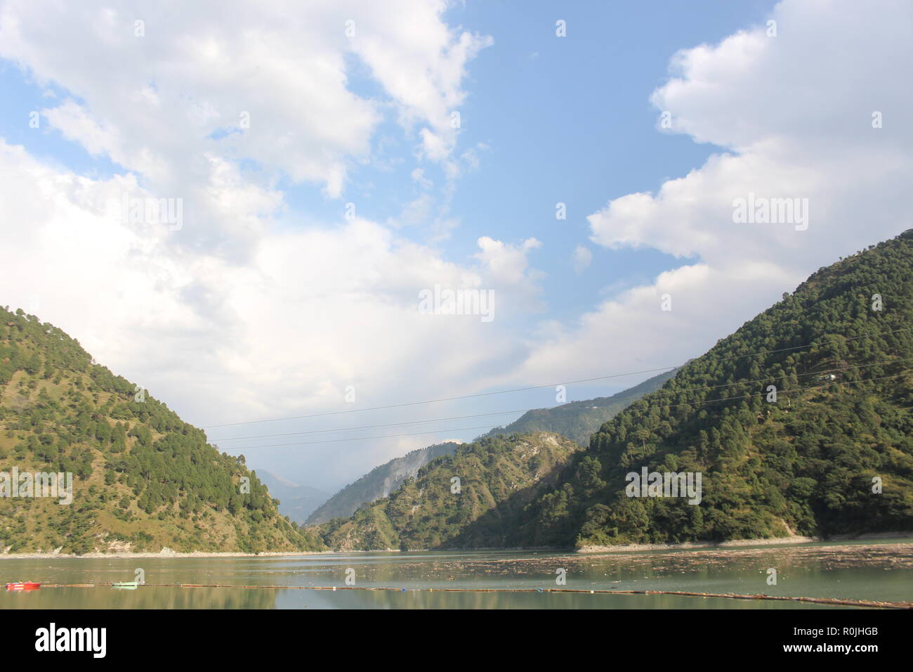 Chamera See, Chamba Stockfoto
