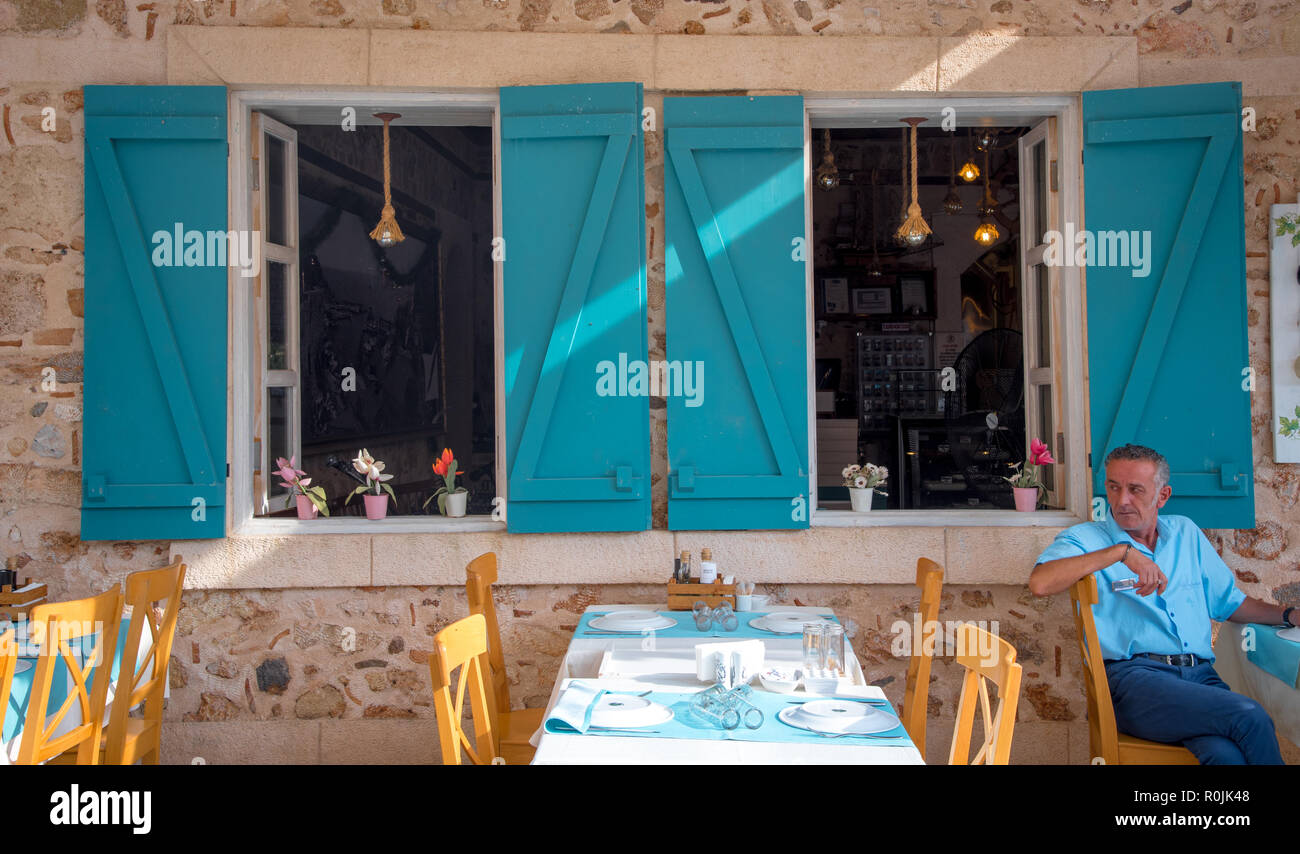 Restaurant in Antalya Stockfoto