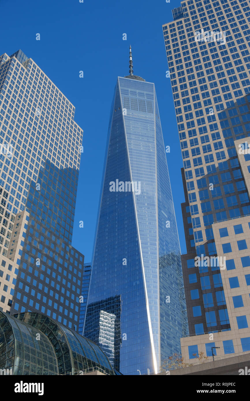 One World Trade Centers Stockfoto