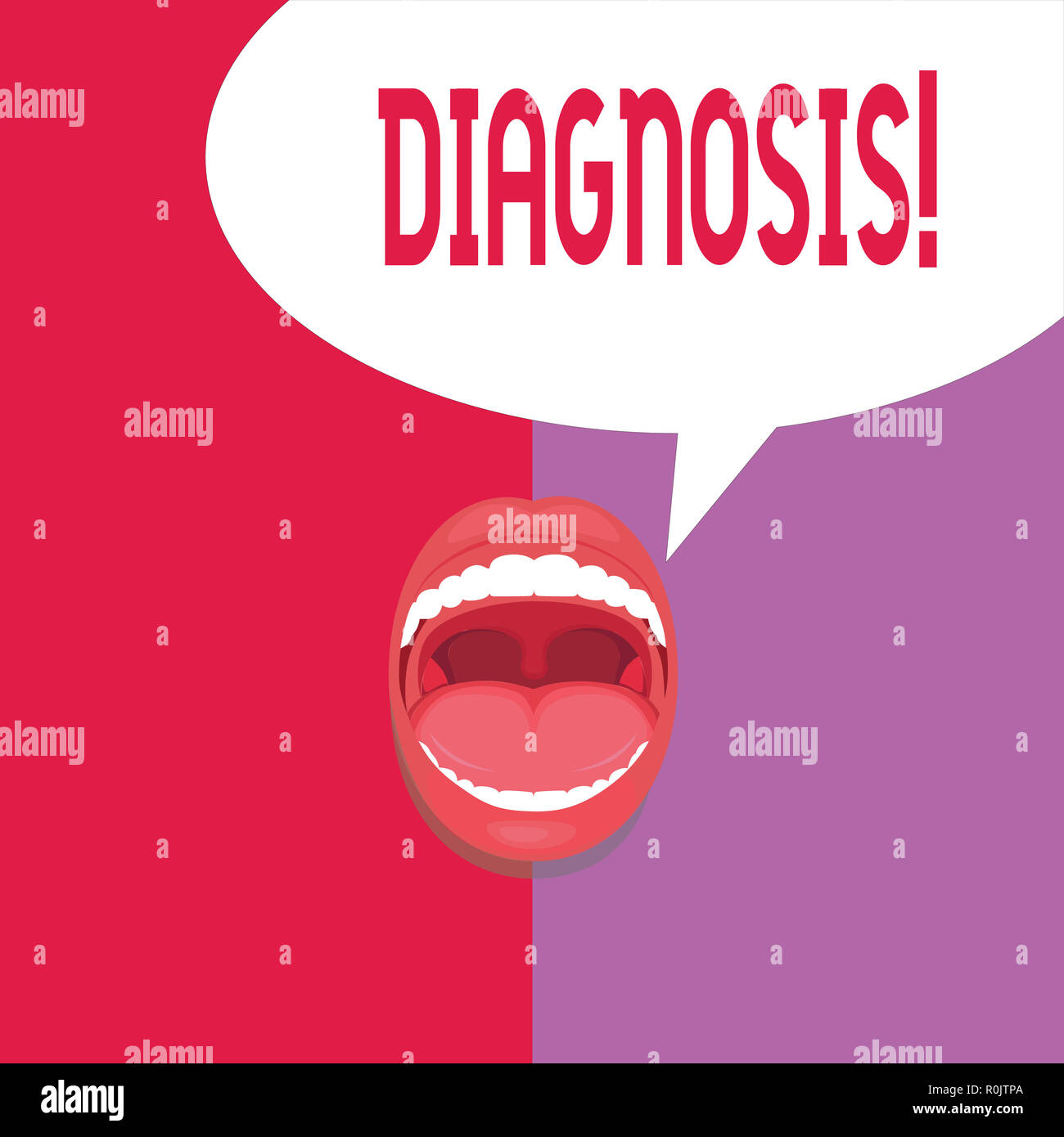 Schreiben Hinweis Übersicht Diagnose. Business foto Präsentation Identifikation Natur der Krankheit oder andere Problem, das durch die Prüfung. Stockfoto