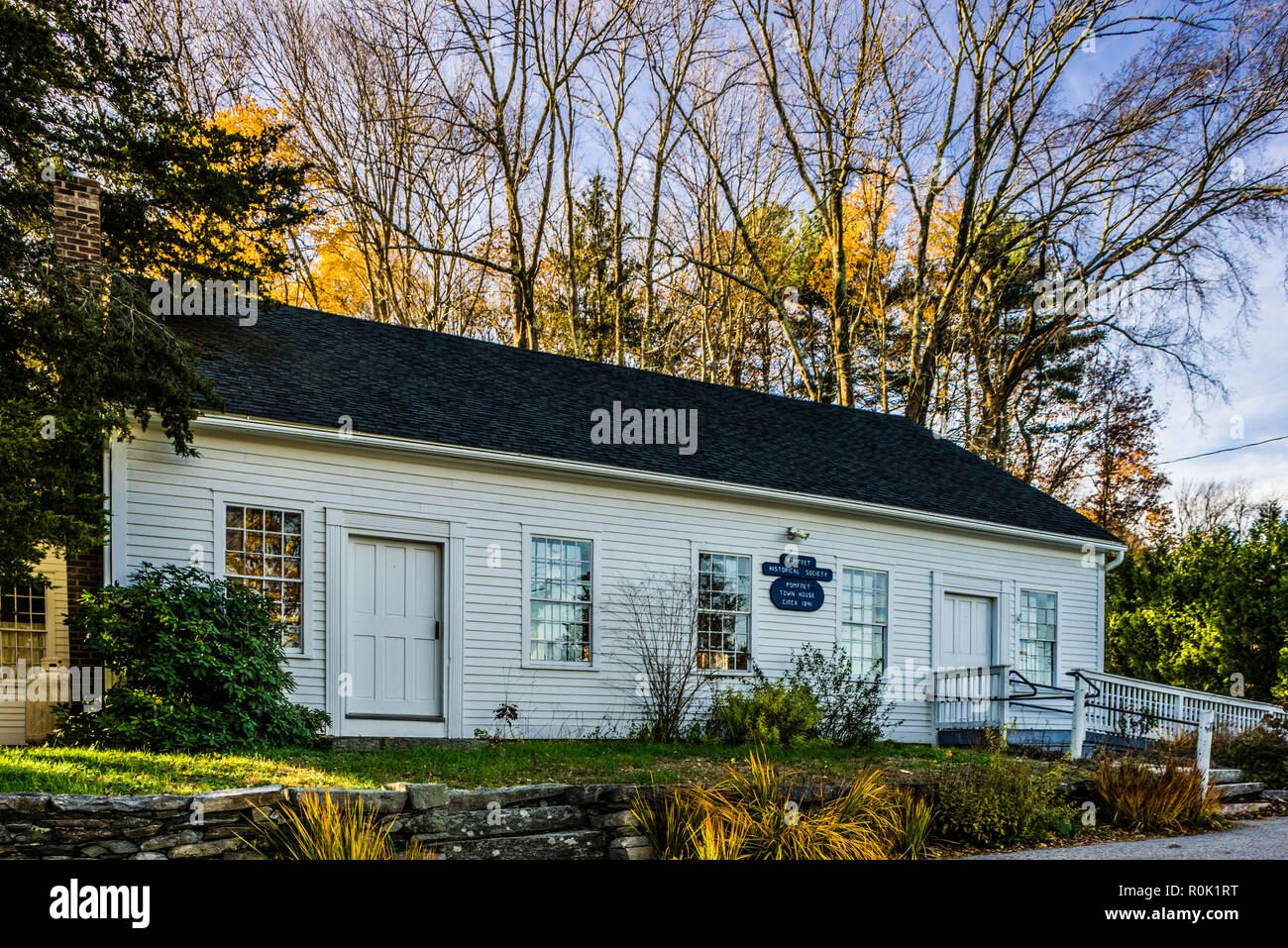 Butterfische Stadt Haus Butterfische, Connecticut, USA Stockfoto