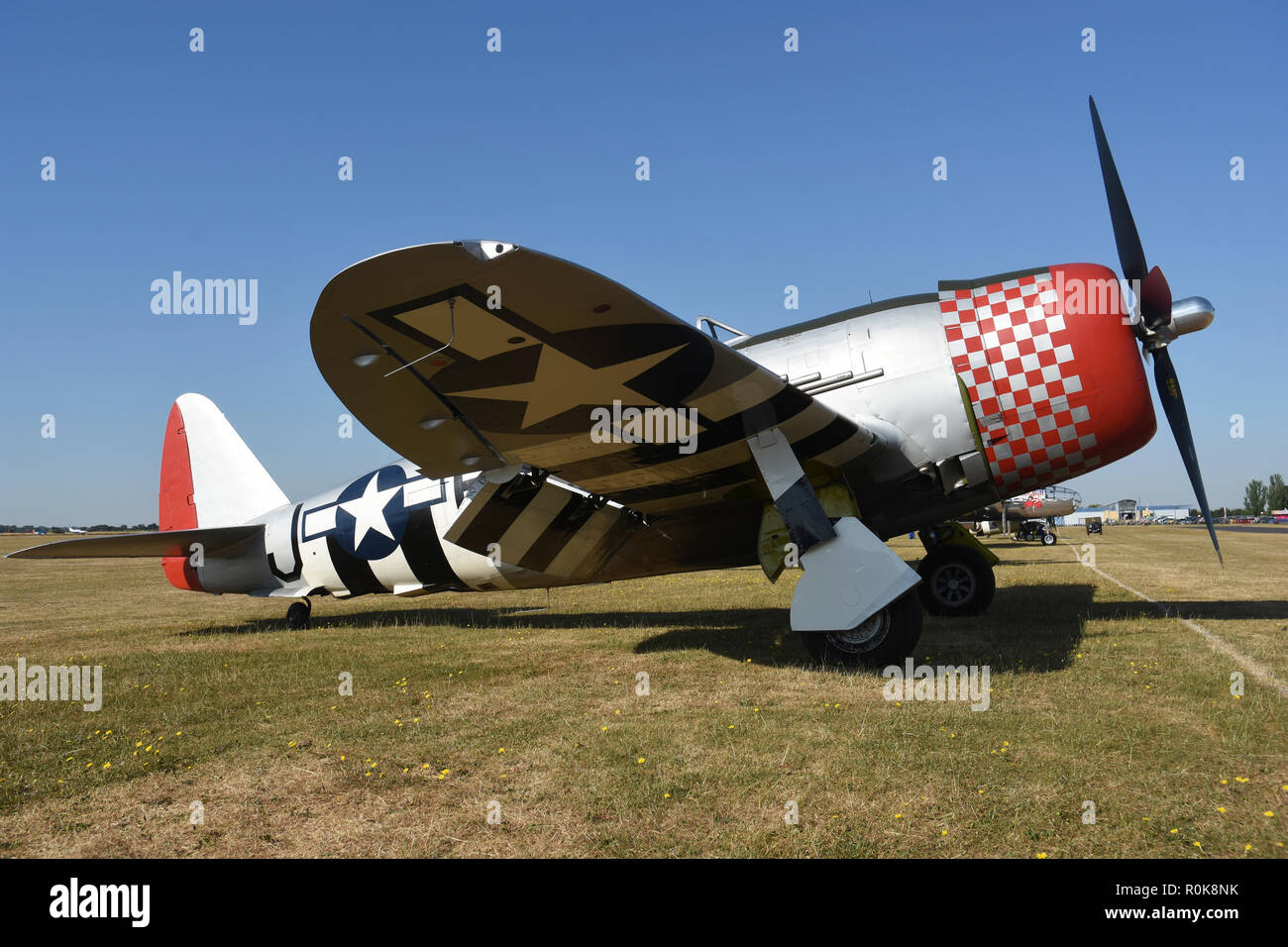 U.S. Army Air Force P-47 D Thunderbolt. Stockfoto