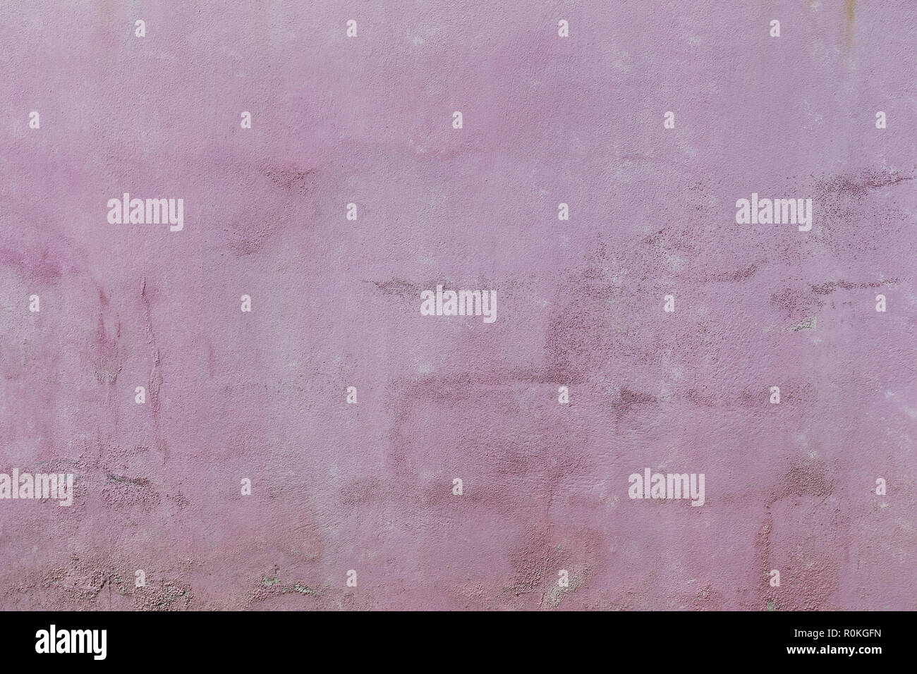 Oberfläche von Rosa Zement Wand für die Gestaltung Textur Hintergrund. Stockfoto