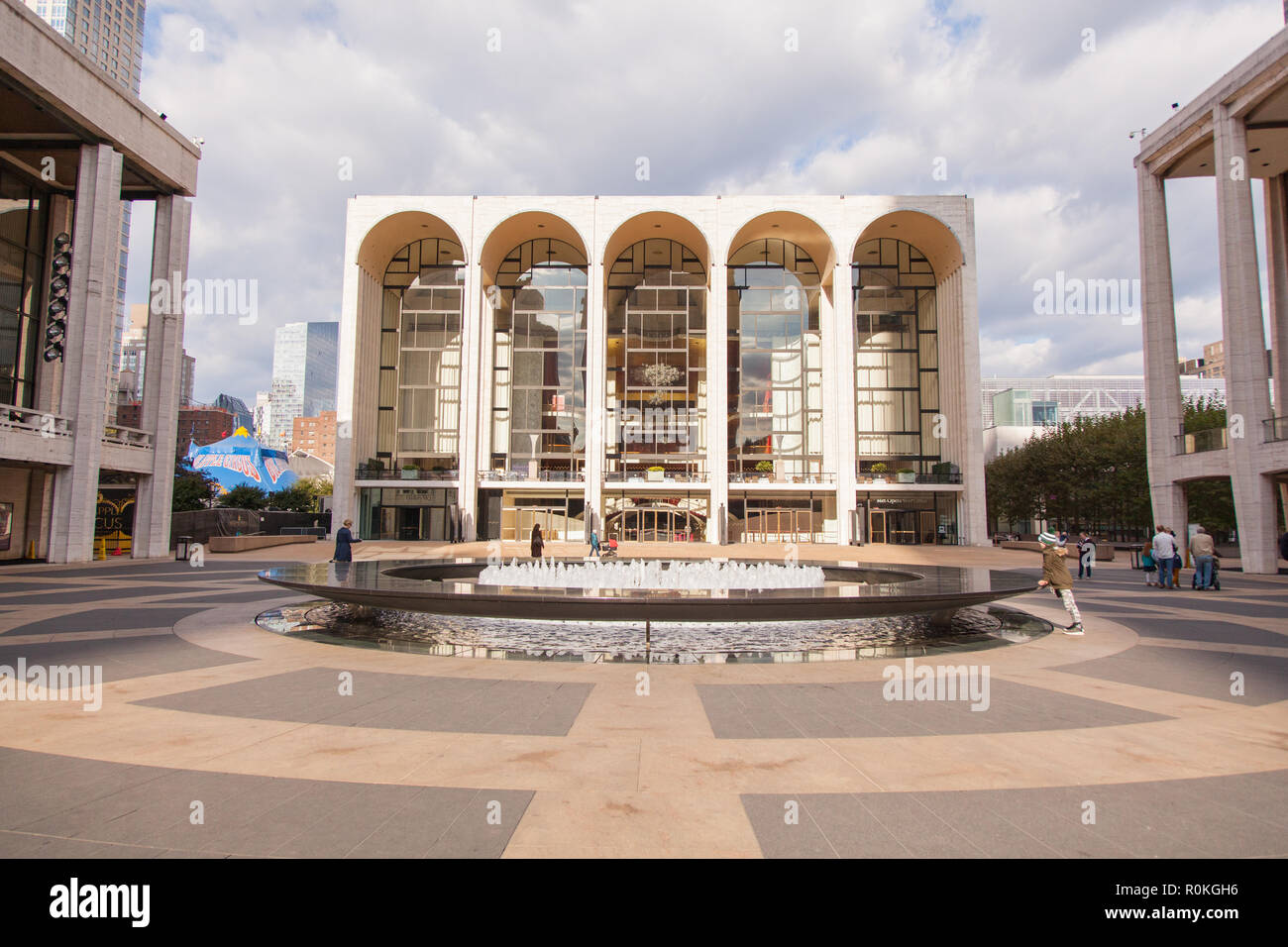 Lincoln Center Performing Arts Center, Broadway, New York City, Vereinigte Staaten von Amerika, USA Stockfoto