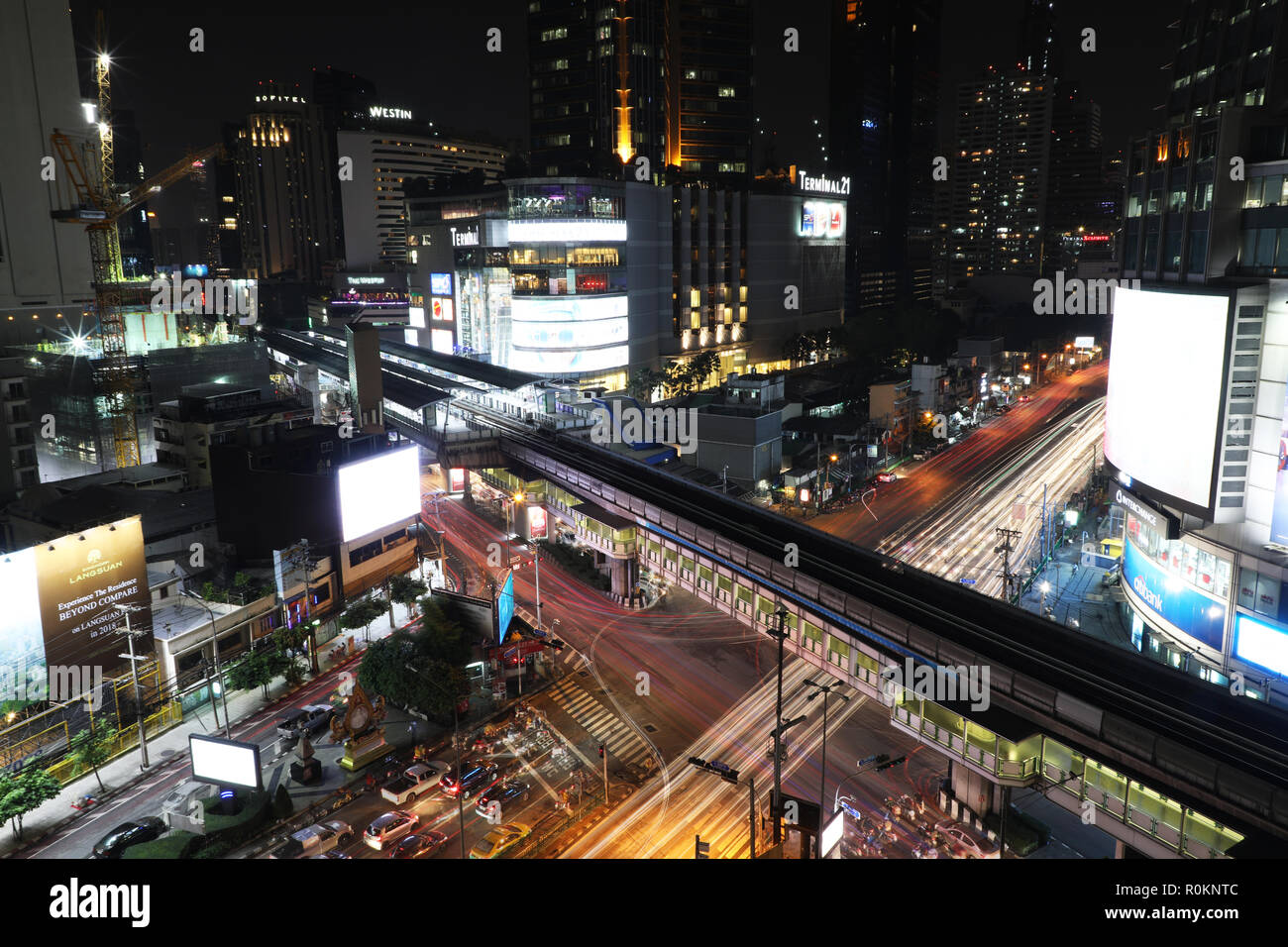 Anschlußklemme 21 Bangkok Stockfoto