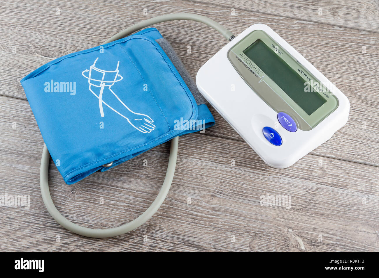 Blutdruck-Messgerät Stockfoto