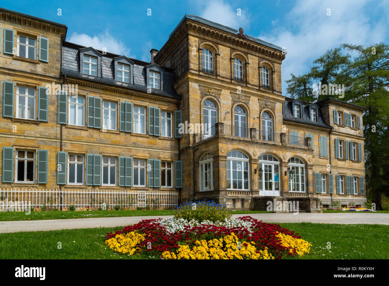 Schloss Fantaisie ist ein Schloss von dem Architekten Johann Jakob Spindler erbaut im Jahre 1761 Stockfoto