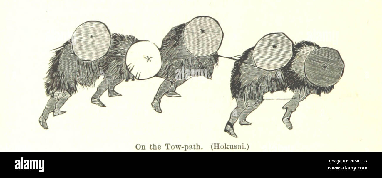 Der Mikado Empire. Buch I. in der Geschichte Japans, von 660 v. Chr. bis 1872 n. Chr. Buch II. Persönliche Erfahrungen, Beobachtungen und Studien in Japan, 1870-1874" Stockfoto