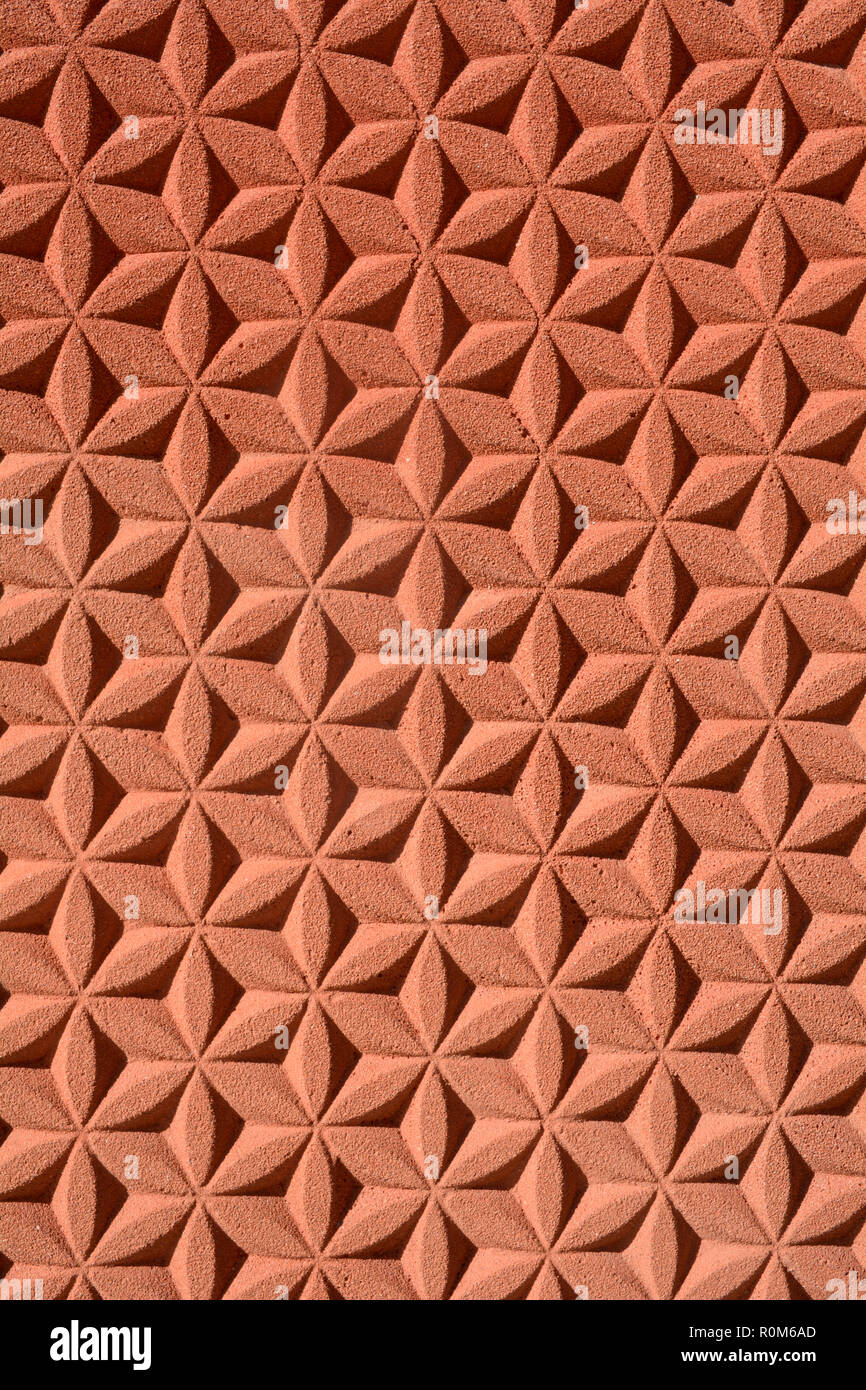 Wall flower Pattern Stockfoto