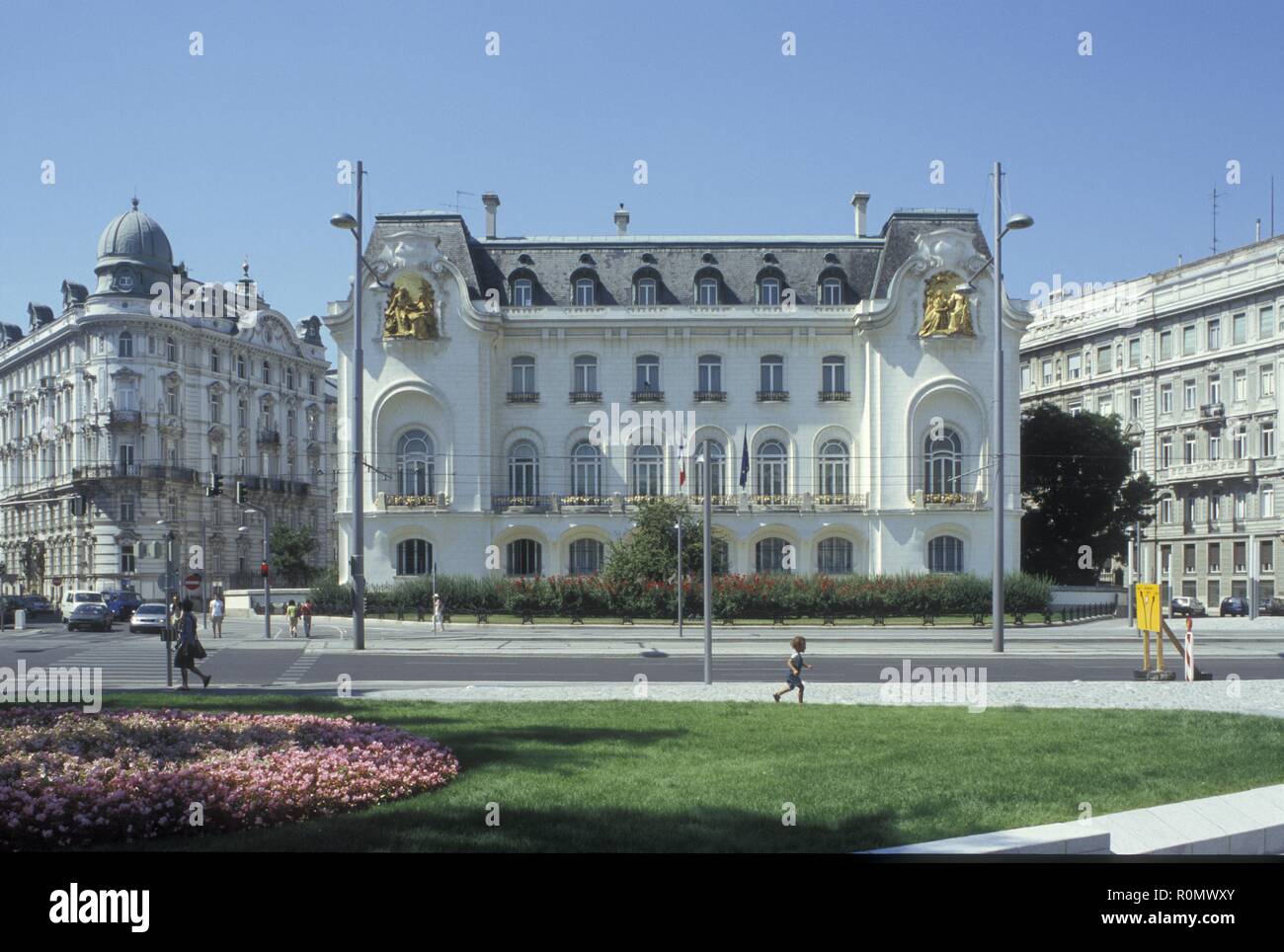 Wien, Schwarzenbergplatz, Französische Botschaft - Wien, Französische Botschaft Stockfoto