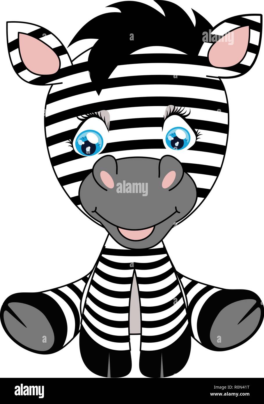 Cartoon Zebra Stockfotos Und Bilder Kaufen Alamy