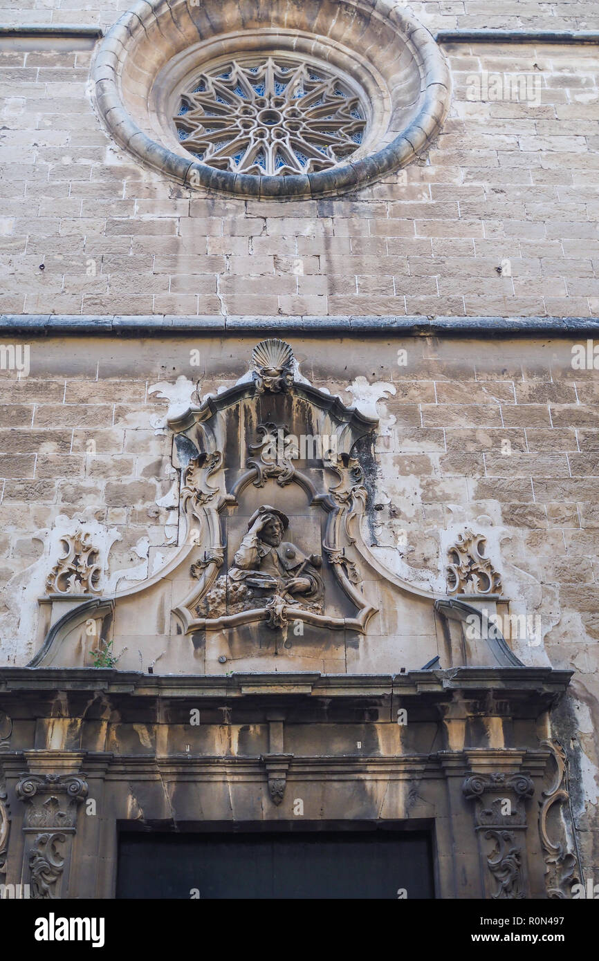 Straße Altstadt Palma de Mallorca, Spanien Stockfoto