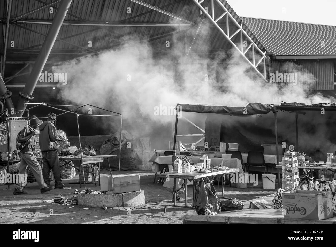 Township Mamelodi außerhalb von Pretoria, Südafrika Stockfoto