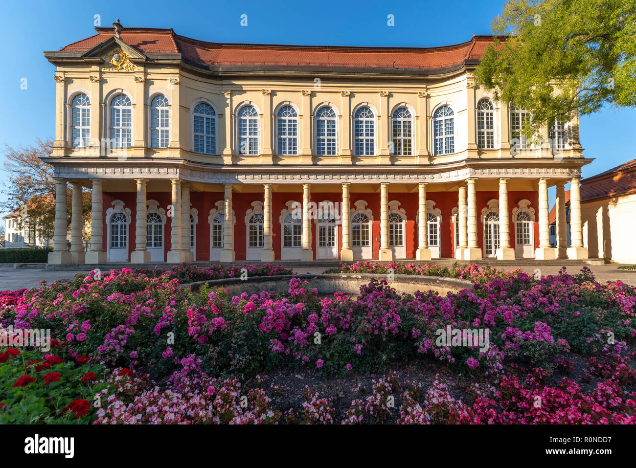 Merseburg, Orangerie im Herbst, Sachsen-Anhalt, Deutschland | Merseburg, Orangerie im Herbst, Sachsen-Anhalt Stockfoto