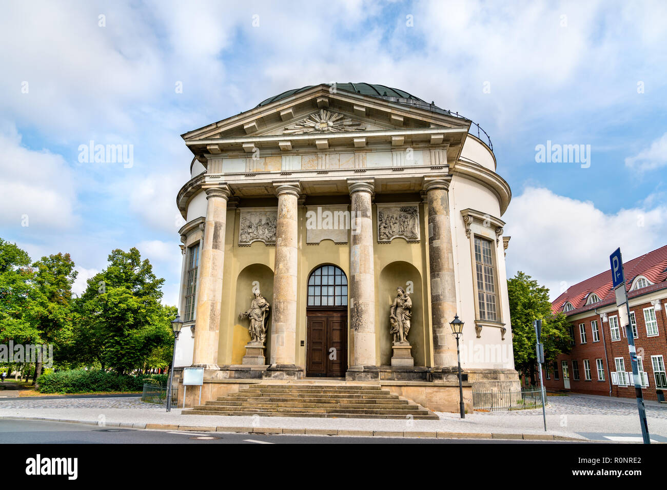 Die Französische Kirche in Potsdam, Deutschland Stockfoto