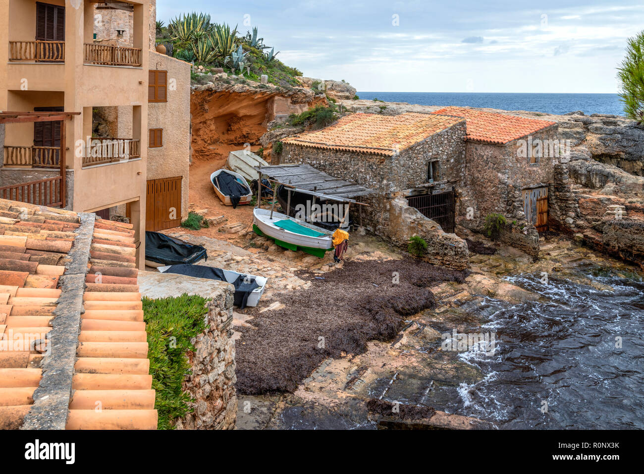 Calo des Moro, Mallorca, Balearen, Spanien, Europa Stockfoto