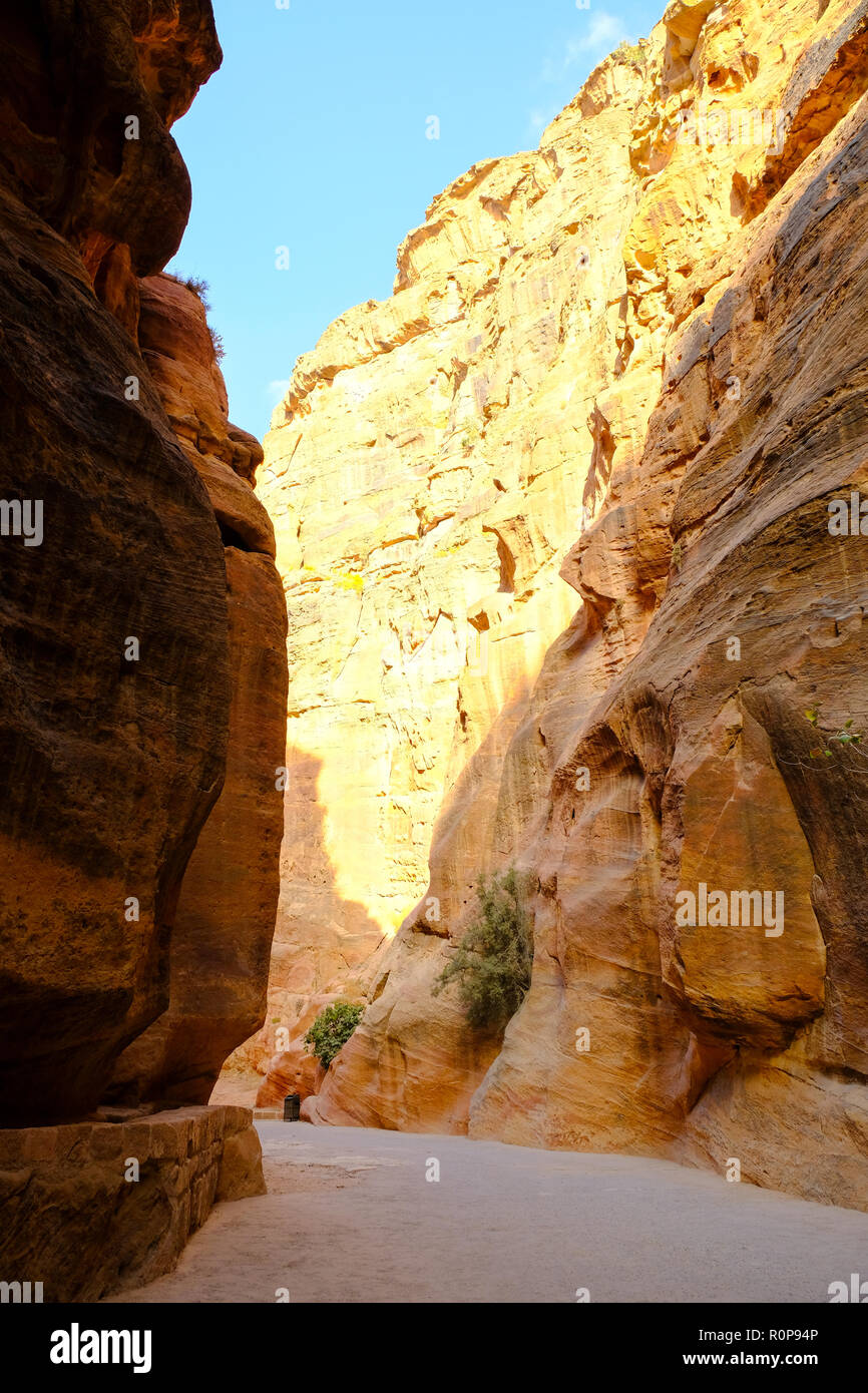 Petra, Wadi Mousa, Haschemitisches Königreich Jordanien Stockfoto