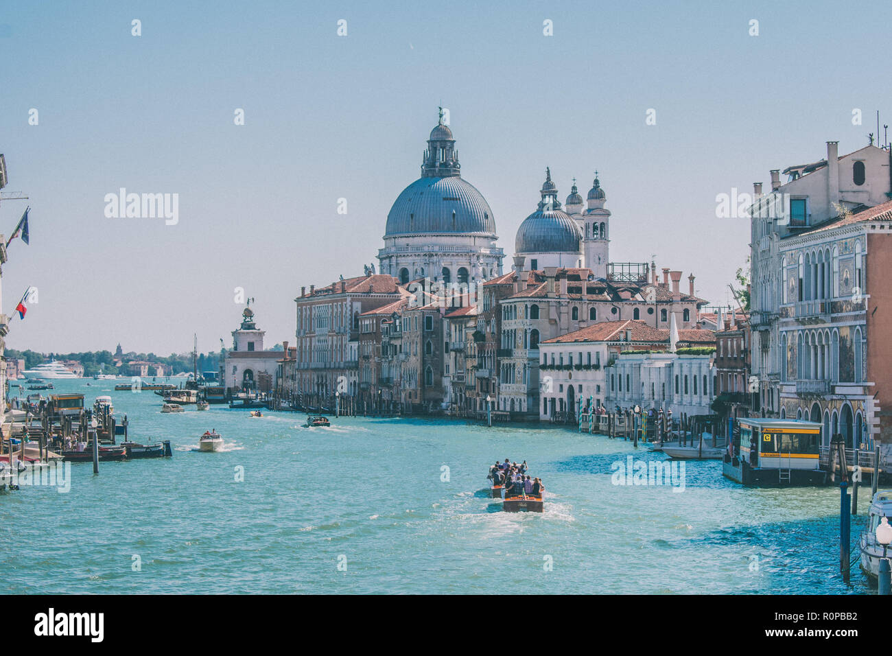 Sonniger Tag in Venedig, Italien Stockfoto